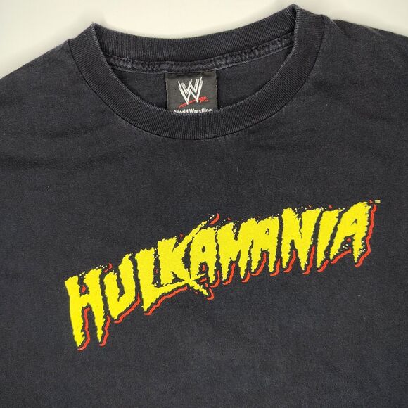 Vintage Hulk Hogan T Shirt WWE Hulkamania Runnin’ Wild Tee Size Large - Picture 4 of 7